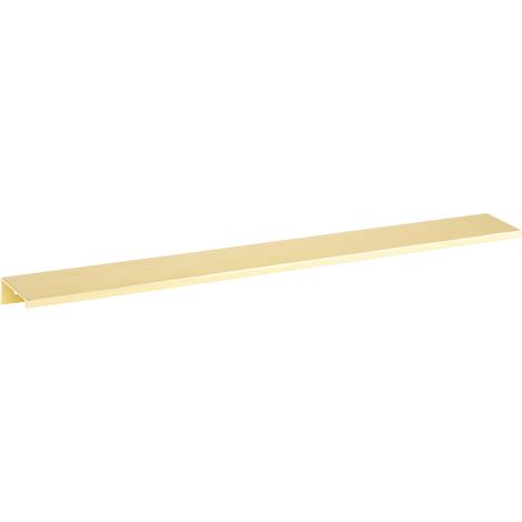 Maniglia Lucata 96/116mm oro spazzolato Centrale Brico