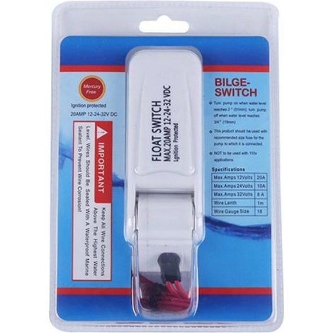 Bouton flotteur pompe cale - 12V étanche automatique pour bateau Aucuneary (1/5)