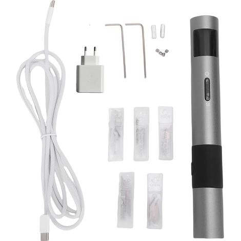 Découpeuse ultrasonique, fréquence de coupe de 40 kHz, 3 vitesses réglables, lame en alliage titane, pour, circuits imprimés, fibre carbone, cuir, impressi (FS-S1 EU-Stecker 220 V) (1/5)