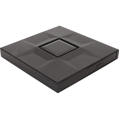Lecteur CD/DVD externe USB 3.0/USB-C pour ordinateurs portables et de bureau (Windows, macOS, Linux). (1/5)