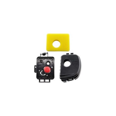 Kit de tapa de filtro de aire para motores Briggs & Stratton 300E, 450E, 500E, 550E, 575EX, 08P500, 09P600, 09P700 595663 595660 799579 - Crezuo