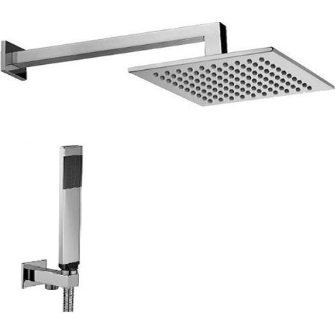 Composizione Syncro King con soffione 30x30, braccio doccia da 35