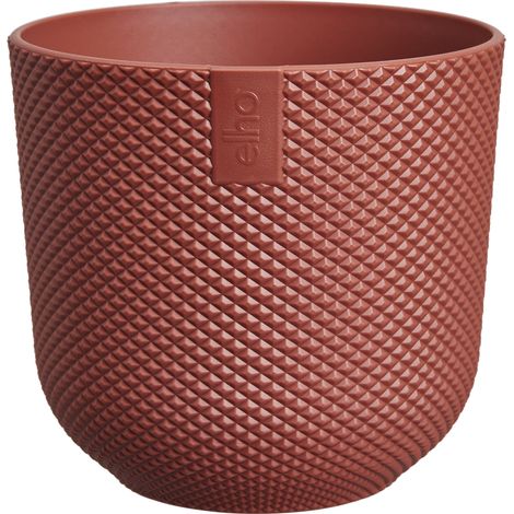 Vaso Jazz Round Mini D 9 x H 9 cm rosso toscano ELHO