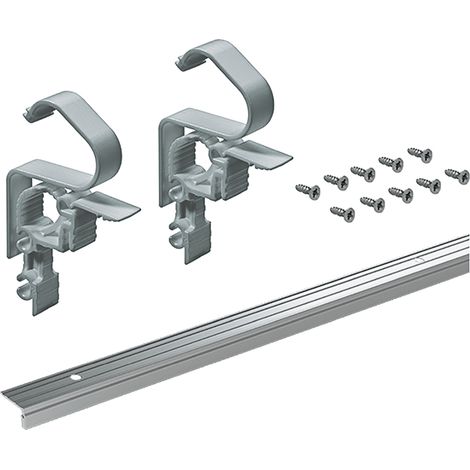 Hettich WingLine S,                      Profilset,                      1200,                      pulverbeschichtet schwarz