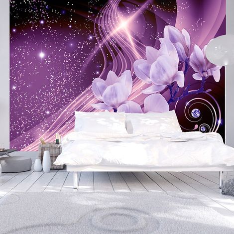 Fotomurale adesivo - Purple Milky Way - 245x175 (1/4)