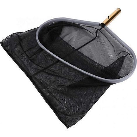 Écumoire de piscine en filet, sac collecteur en filet robuste, panier à mailles profondes, élimine les débris, les feuilles et la saleté, outil de nettoyage pour spas et jacuzzis, 1 unité (1/5)
