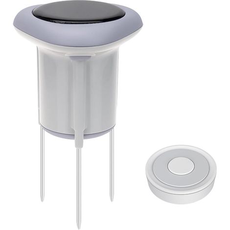 Systèmes d'arrosage automatisés pour plantes - Capteurs de température du sol - Alimentation solaire - IP66 - Étanche - Utilisation extérieure et intérieure - Avec rappel de batterie faible (1/4)