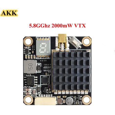 AKK FX2-Dominator 5,8 GHz 2000 mW Videosender für FPV-Drohnen