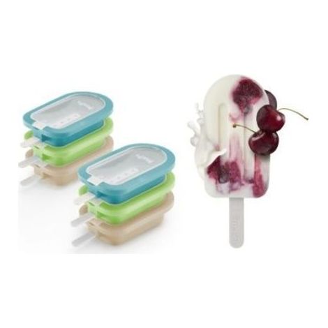 Set 6 Stampi in Silicone per Ghiaccioli Lekue Colori Assortiti - 887444 (1/5)