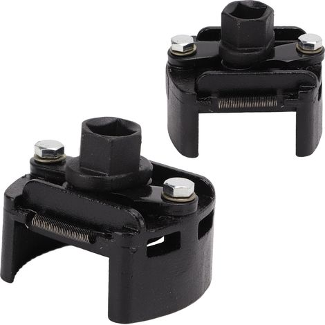 60–80 mm U-förmiger Ölfilterschlüssel, verstellbares Universalwerkzeug mit 2 Gussstahlbacken zum Entfernen von Kraftstofffiltern (1/5)
