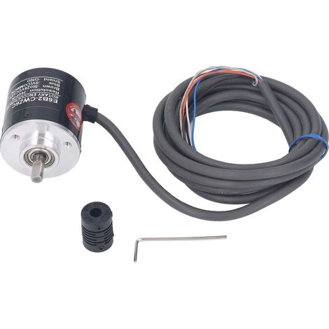 Kit d'encodeur rotatif haute précision 2 phases 360P/R 5-24VDC alimentation large tension (1/5)