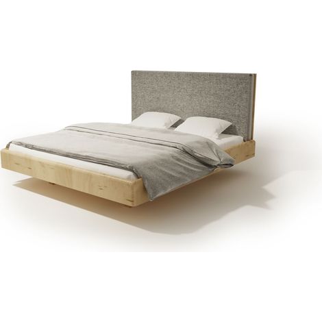 LETTO IMBOTTITO SONAR TWO 120x200 SOLIK OAK NATURALE