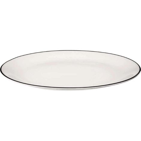 ASA Teller flach, ligne noire d. 26,5 cm