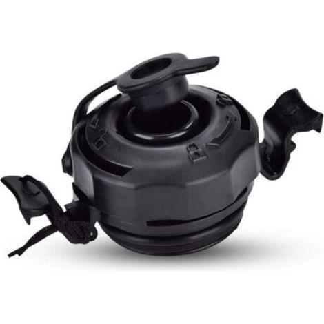 Valve d'air Universelle 3 en 1, Bouchon de Joint sécurisé de Valve d'air Remplacement pour Matelas pneumatique Gonflable Intex Valve d'air Noire (1/5)