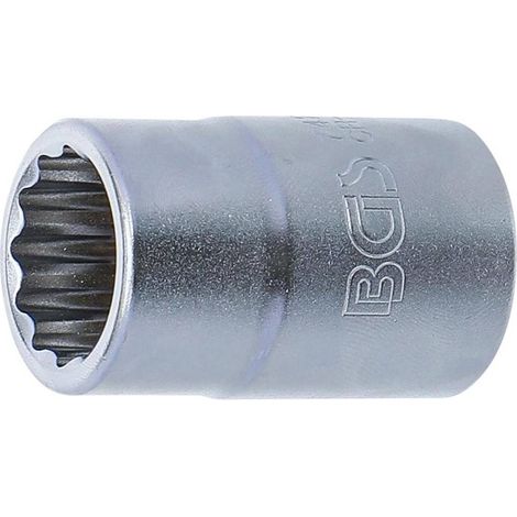 Douille pour Clé Douze Pans 20 mm - 21 mm - Acier Résistant - Usage Professionnel et Précis - D-Work