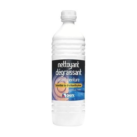 Entfetter Holz Flasche 1 Liter - Onyx