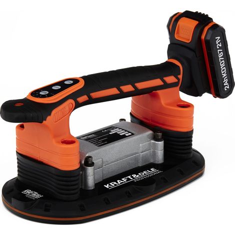 Ventouse vibrante rechargeable Kraft&Dele 21V 24h pour le nivellement de carrelage