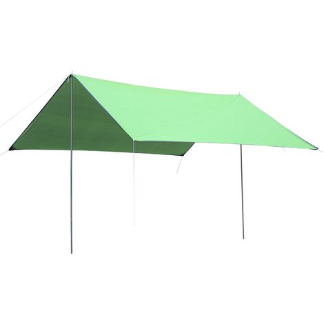Tenda da Sole Portatile 3x3 m Impermeabile Verde (1/5)