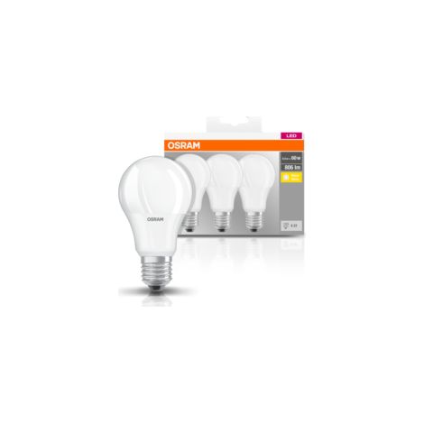 LED OSRAM 4052899955493 8.5 W = 60 W blanc chaud (Ø x L) 60 mm x 110 mm 3 pc(s) W715171 (1/5)