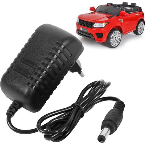 Chargeur Voiture Électrique Enfant 12V, 1000mA Chargeur de Batterie pour Véhicule Électrique Enfant, Cable Batterie Voiture (1/5)