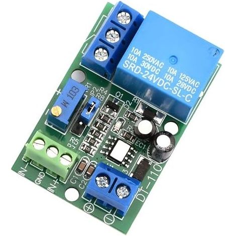 LM393 Spannungsvergleichs-Relaismodul, 1 Kanal, 30 mA, DC 24 V, Spannungsvergleichs-Smartcard (1/5)