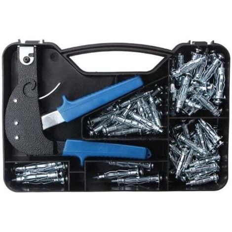Ulisem Heavy Duty Metal Anchor Set with Molly Socket Head Dowels for Fixing Plasterboard (1/4)