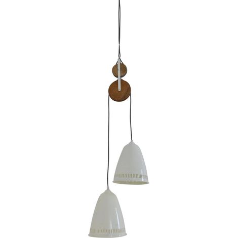 Suspension Design Rétro Luminaire de Plafond Style Balance avec Douille E27 pour Salon - PANGIVO (1/5)