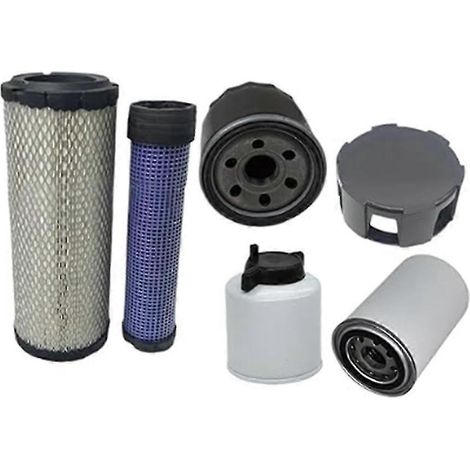Kit de filtres (carburant, huile, hydraulique) 7324339 6653336 6667352 6671057 6673752 6673753 pour pelles Bobcat 418 (1/5)