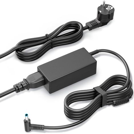 65W Chargeur Ordinateur Portable 19,5V 3,33A pour HP Pavilion x360 11 12 15, Envy 13 15 17, Zbook 14u G5 15u, Elitebook G3 850 840 820 745 755 G4 4,5mm Adaptateur Secteur (1/5)