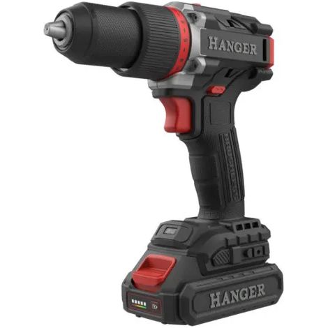 Trapano senza fili hanger dd18-60z2+ coppia 60 Nm 2 batterie