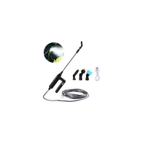Pulverisateur Electrique, Pulverisateur pour Toiture, 7.4V/1A Pulverisateur de Jardin Electrique, Pulvérisateur à Batterie avec 3 Buses Et 5M de Tuyau, USB Rechargeable, pour Pelouse, Jardin (1/5)