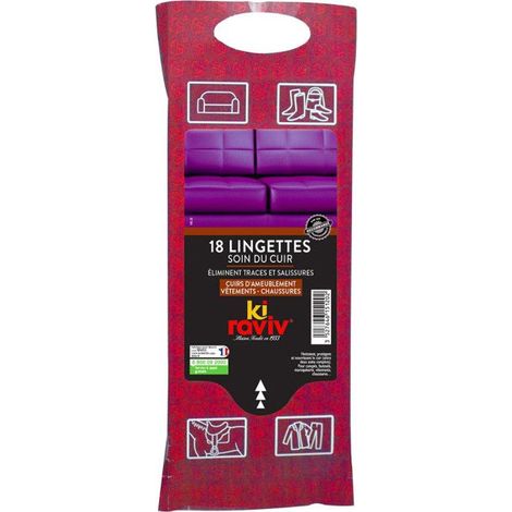 Lingettes Soin Du Cuir - Kiraviv