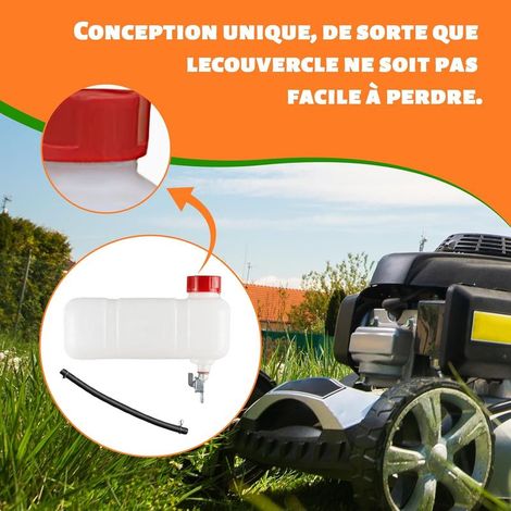 Reservoir Essence Ensemble de Réservoir de Carburant, Pot d'Huile, Moteur à Essence, Conteneur de Carburant, Bouteille de Mélange de Carburant pour Débroussailleuse (1/2)