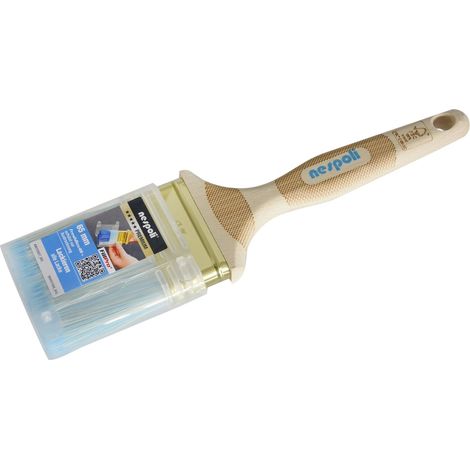 Nespoli FillPro Flachpinsel alle Lacke LaserTouch-Griff 8. Stärke, 65 mm Malerpinsel
