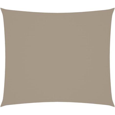 Maison Exclusive - Voile de parasol tissu oxford rectangulaire 2,5x3 m taupe (1/5)