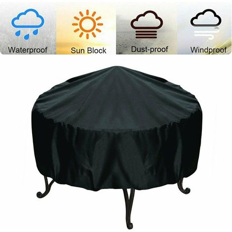 Offre exceptionnelle à petit prix Housse de barbecue (55 x 50 cm) pour le jardin, imperméable, anti-poussière et protection UV - Glad (1/5)