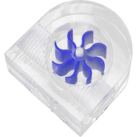 PM2A Halbkreisförmiger Wasserdurchflussmesser für Computerkühlung-Blue (1/5)