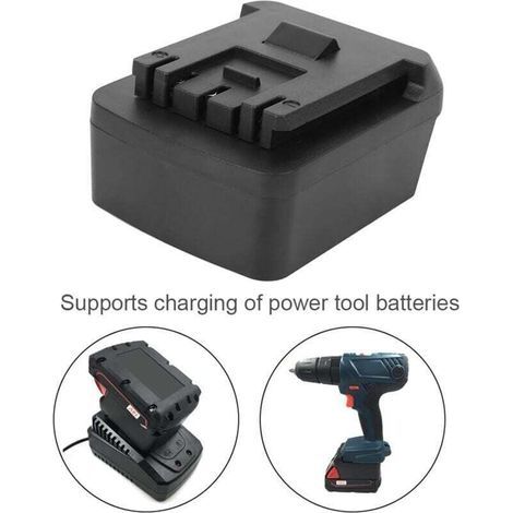 Pour Bosch Milwaukee Batterie Adaptateur Adaptateur de Batterie Abs Pc Power Tool Adaptateur pour Milwaukee 18V Li ION Batterie Convertir pour Bosch avec (1/4)