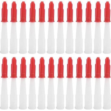 Kit de 24 buses de calfeutrage réutilisables en silicone avec joints rouges pour éviter l'encrassement dans vos projets (1/5)