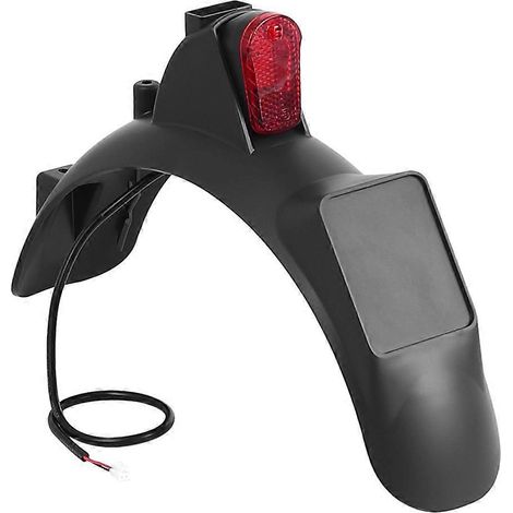 Guardabarros trasero con luz trasera integrada y base para matrícula para patinete eléctrico Xiaomi 4 Lite de segunda generación (1/5)