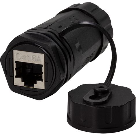 LogiLink NP0084 conector RJ-45 Negro (1/5)