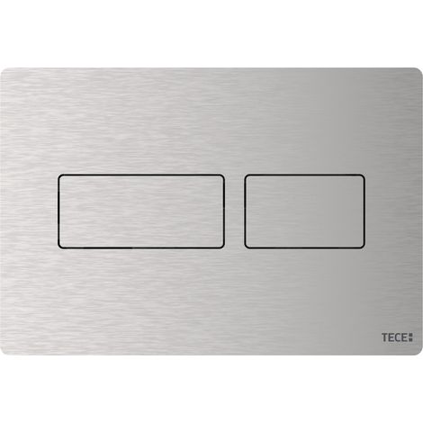 Tece TECEsolid - Placca di comando con finitura anti-impronti, acciaio inox spazzolato 9240434
