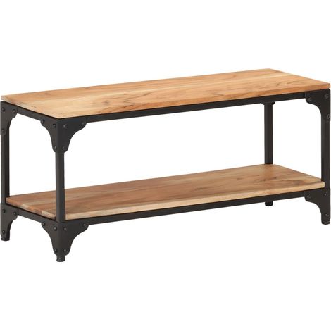 Couchtisch 90x30x40 cm Massivholz Akazie