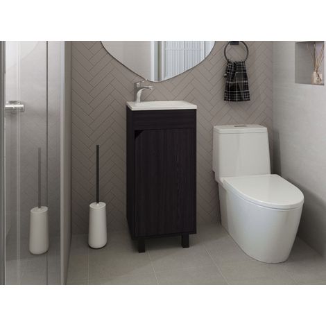 Mueble para Baño con Almacenamiento TuHome Bethel 40 86,36 x 39,88 x 32,51 cm (1/5)