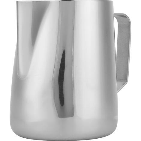 Pichet à mousser le lait en acier inoxydable, accessoire idéal pour le latte art, pour la maison, le bureau ou un commerce (200 ml). (1/5)