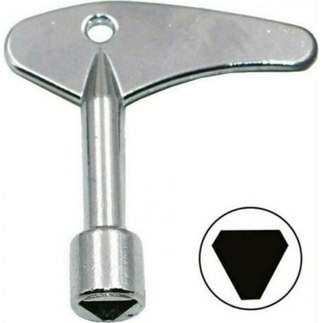 Ulisem2pcs Interruttore a chiave triangolare da 9 mm Interruttore a chiave triangolare per emergenza con sollevatore a gas elettrico (1/4)