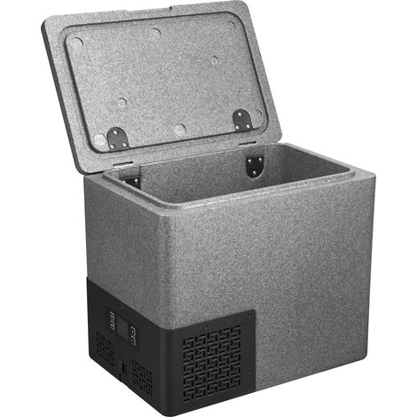 Réfrigérateur portable 12V 20L avec congélateur EPP, compresseur contrôlable, idéal pour camping, voyage, camion et bateau. (1/5)