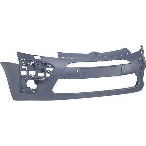 Pare-choc avant à peindre avec trous radars et lave phares Citroen C4 Picasso 2007-2010