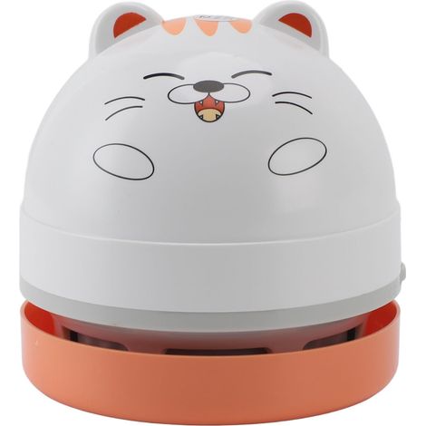 Aspirateur Portable USB Rechargeable pour Poils d Animaux Aspirateur de Bureau Silencieux avec Filtre et Batterie Longue Dur e (1/5)