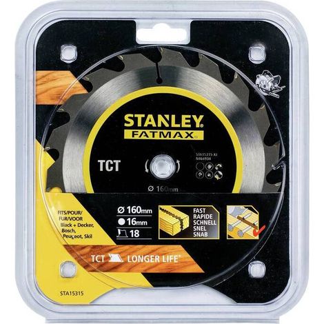 STANLEY STA15315 LAMA CIRCOL HI-TECH TCT 160MM